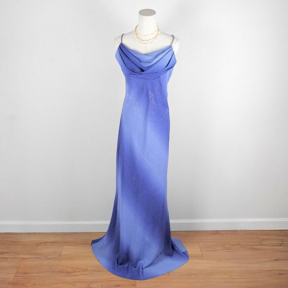 Y2K Shimmery Ombré Mermaid Prom Dress